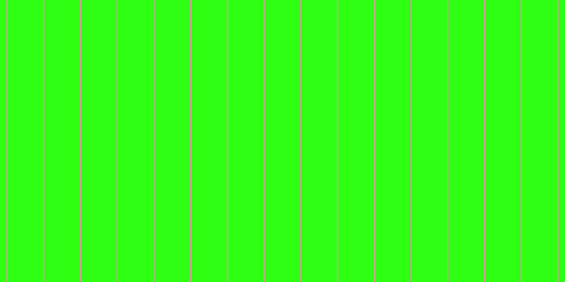 #2fff13, #caa393 vertical lines, two pixels wide, fifty pixels apart
