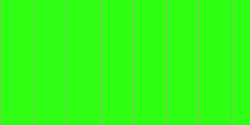 #2fff13, #caa393 vertical lines, one pixels wide, fifty-two pixels apart