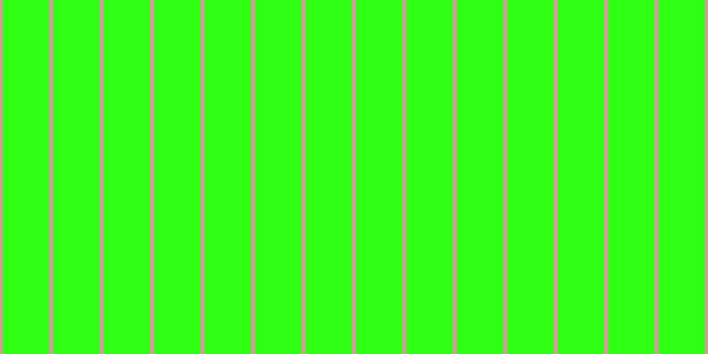 #2fff13, #caa393 vertical lines, five pixels wide, fifty-two pixels apart