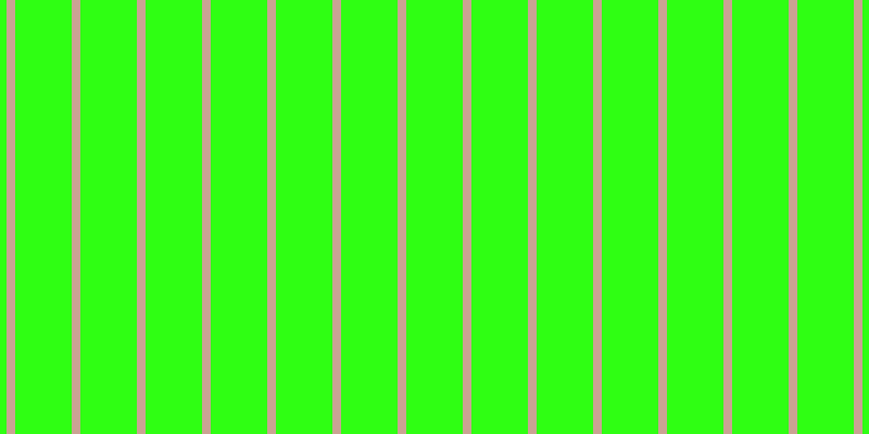 #2fff13, #caa393 vertical lines, eight pixels wide, fifty-two pixels apart