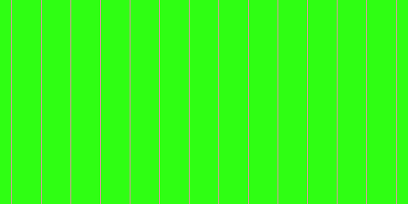 #2fff13, #caa393 vertical lines, two pixels wide, fifty-six pixels apart