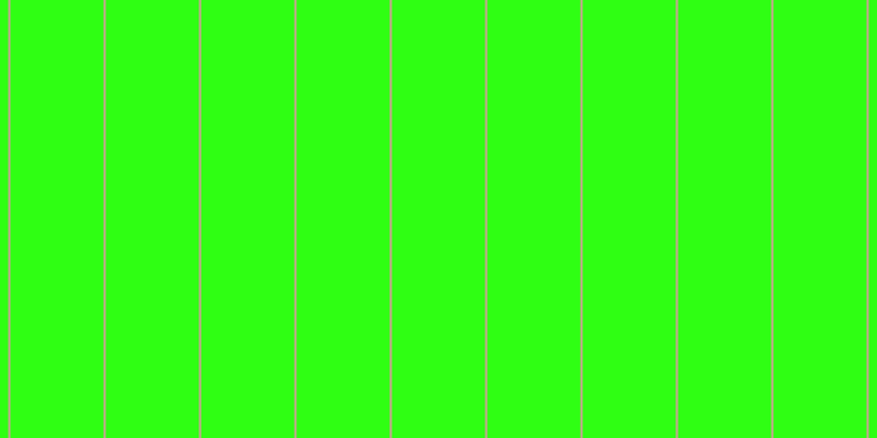 #2fff13, #caa393 vertical lines, two pixels wide, eighty-five pixels apart