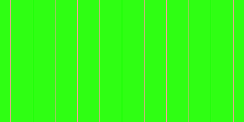 #2fff13, #eba393 vertical lines, two pixels wide, seventy-one pixels apart