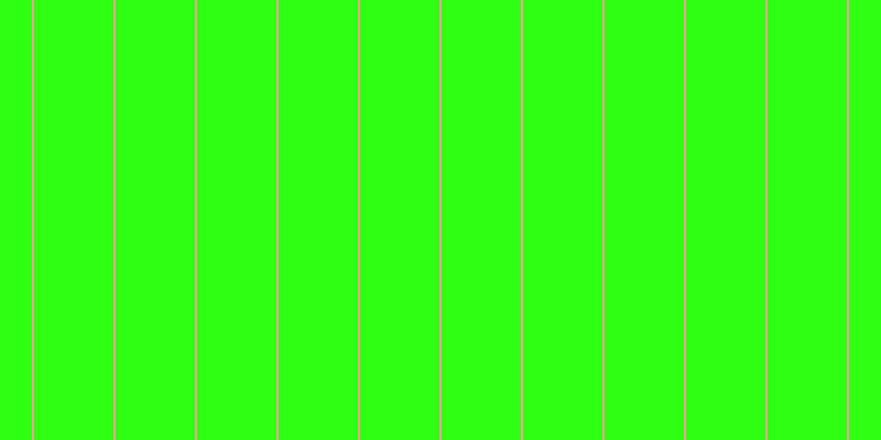#2fff13, #eba393 vertical lines, two pixels wide, seventy-two pixels apart
