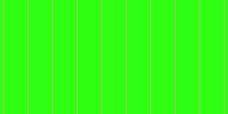 #2fff13, #eba393 vertical lines, two pixels wide, eighty-four pixels apart