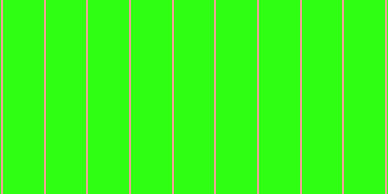#2fff13, #eba393 vertical lines, four pixels wide, eighty-four pixels apart