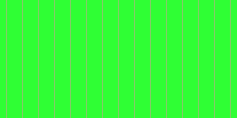 #2fff34, #caa393 vertical lines, two pixels wide, fifty-two pixels apart