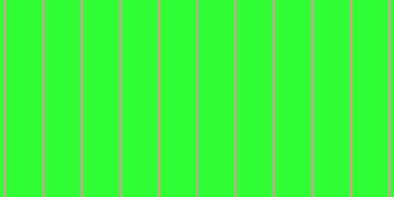 #2fff34, #caa393 vertical lines, five pixels wide, seventy-three pixels apart