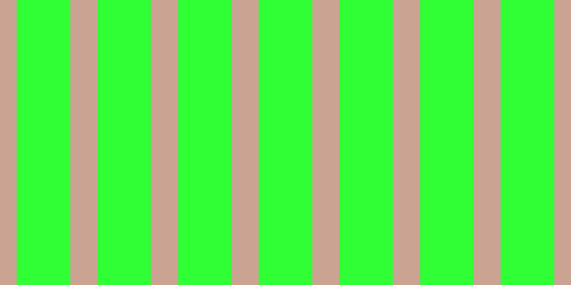 #2fff34, #caa393 vertical lines, thirty-eight pixels wide, seventy-five pixels apart