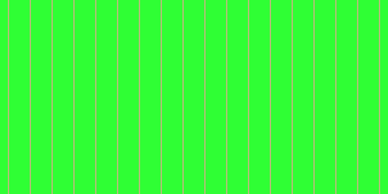#2fff34, #eba393 vertical lines, two pixels wide, forty-three pixels apart