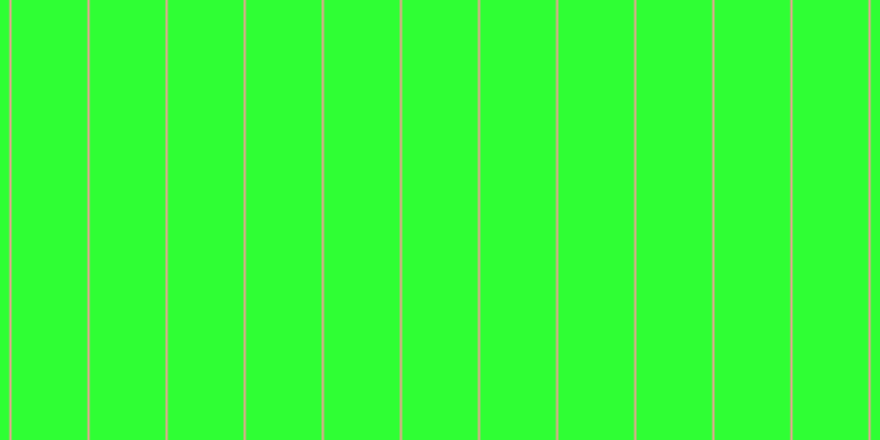 #2fff34, #eba393 vertical lines, two pixels wide, sixty-nine pixels apart