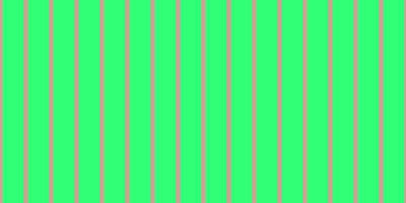 #2fff76, #caa393 vertical lines, nine pixels wide, forty-one pixels apart