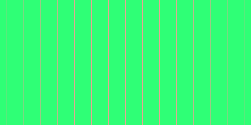 #2fff76, #eba393 vertical lines, two pixels wide, fifty-two pixels apart