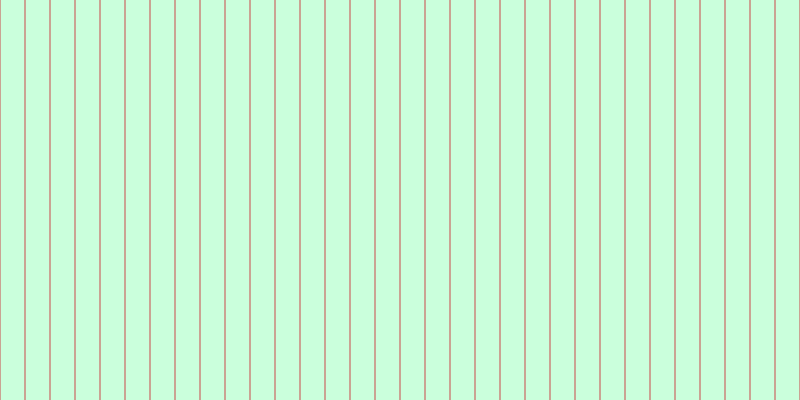 #2fff76 (25%), #caa393 vertical lines, two pixels wide, twenty-three pixels apart