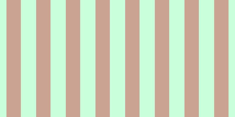#2fff76 (25%), #caa393 vertical lines, forty-nine pixels wide, fifty-two pixels apart