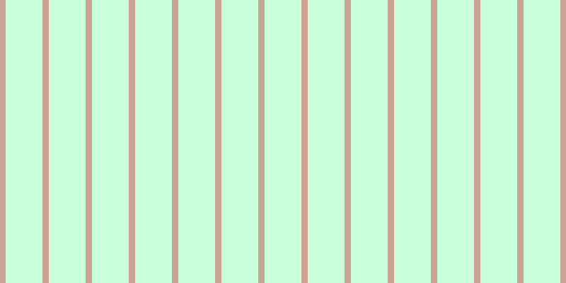 #2fff76 (25%), #caa393 vertical lines, nine pixels wide, fifty-two pixels apart