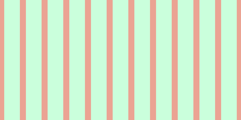 #2fff76 (25%), #eba393 vertical lines, twenty pixels wide, fifty-two pixels apart