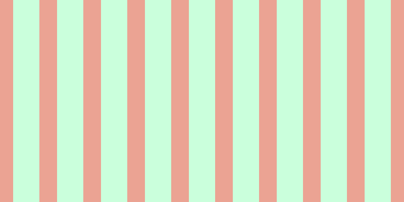 #2fff76 (25%), #eba393 vertical lines, thirty-five pixels wide, fifty-two pixels apart