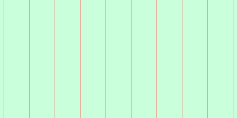 #2fff76 (25%), #eba393 vertical lines, two pixels wide, eighty-four pixels apart