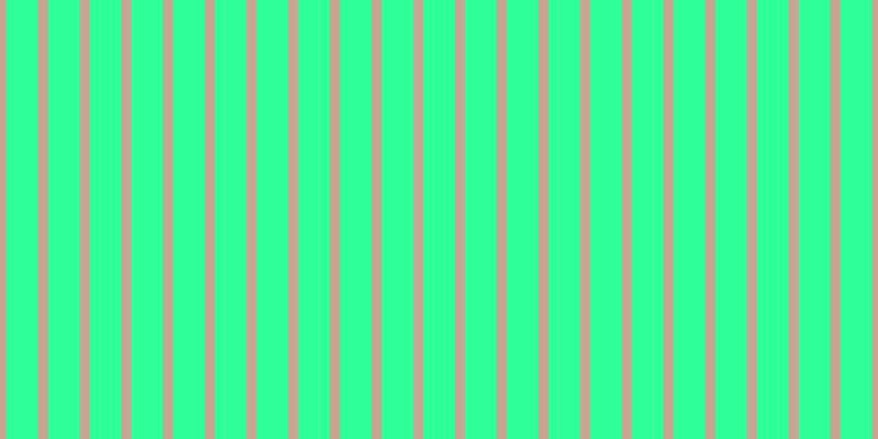 #2fff97, #caa393 vertical lines, nine pixels wide, twenty-nine pixels apart