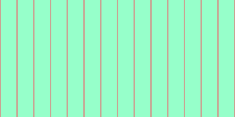 #2fff97 (50%), #caa393 vertical lines, five pixels wide, fifty-two pixels apart