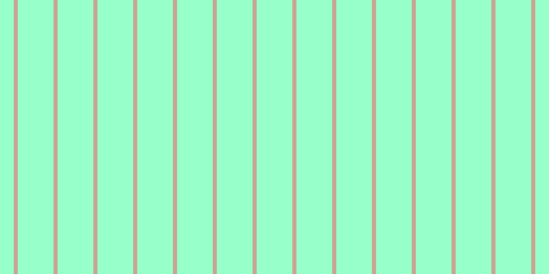 #2fff97 (50%), #caa393 vertical lines, six pixels wide, fifty-two pixels apart