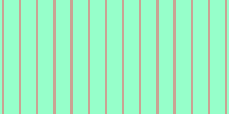 #2fff97 (50%), #caa393 vertical lines, eight pixels wide, fifty-two pixels apart