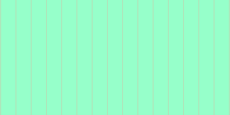 #2fff97 (50%), #eba393 vertical lines, one pixels wide, fifty-two pixels apart
