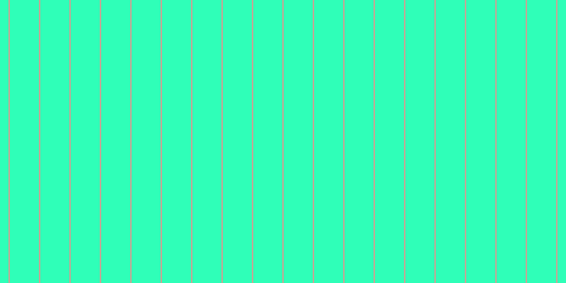 #2fffb8, #caa393 vertical lines, two pixels wide, forty-one pixels apart