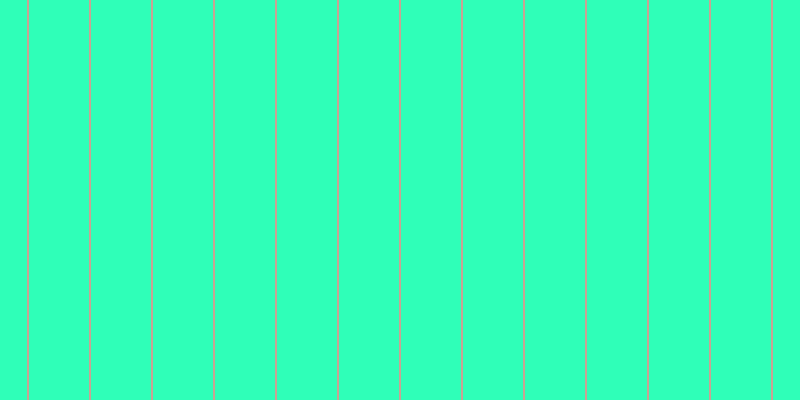 #2fffb8, #caa393 vertical lines, two pixels wide, sixty pixels apart