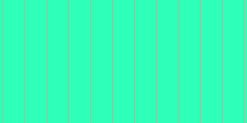 #2fffb8, #caa393 vertical lines, two pixels wide, sixty-nine pixels apart