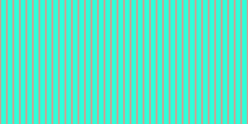 #2fffd9, #caa393 vertical lines, six pixels wide, fifteen pixels apart