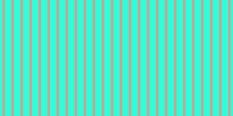 #2fffd9, #caa393 vertical lines, nine pixels wide, twenty-two pixels apart