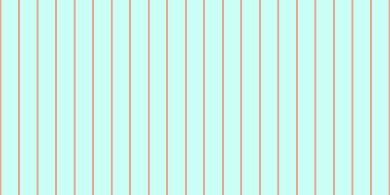 #2fffd9 (25%), #eba393 vertical lines, four pixels wide, thirty-four pixels apart