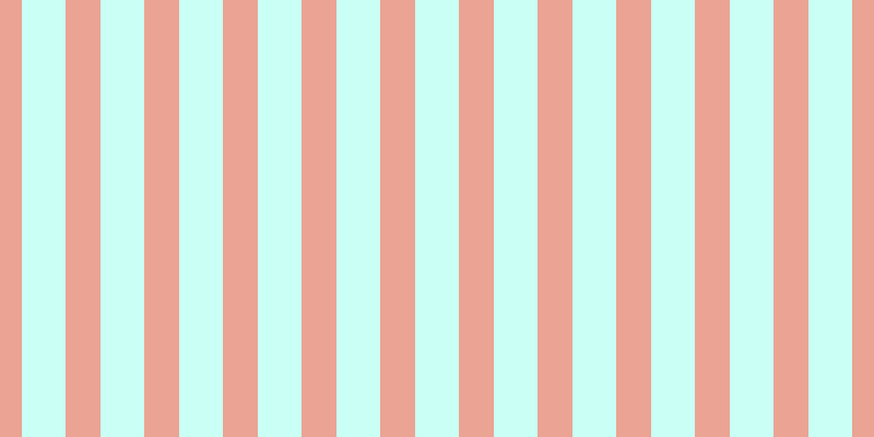 #2fffd9 (25%), #eba393 vertical lines, thirty-two pixels wide, forty pixels apart