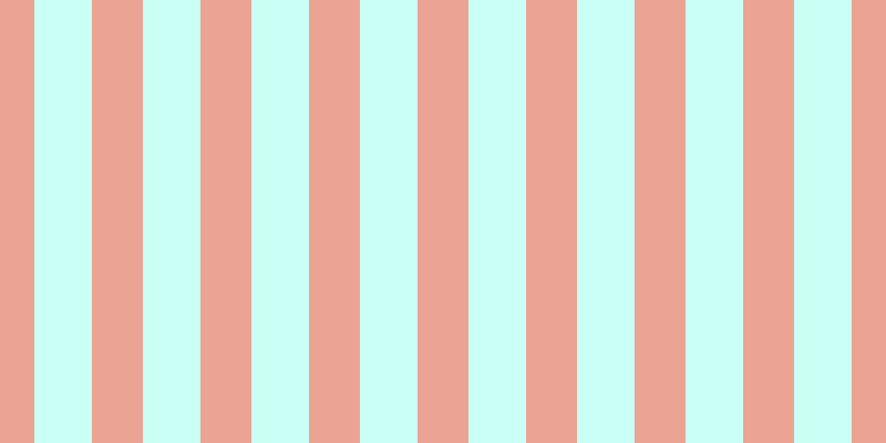 #2fffd9 (25%), #eba393 vertical lines, forty-six pixels wide, fifty-two pixels apart