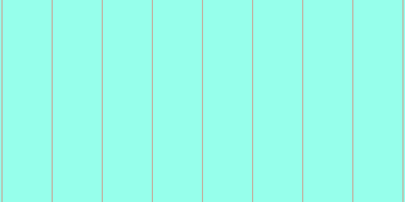 #2fffd9 (50%), #caa393 vertical lines, two pixels wide, ninety-seven pixels apart
