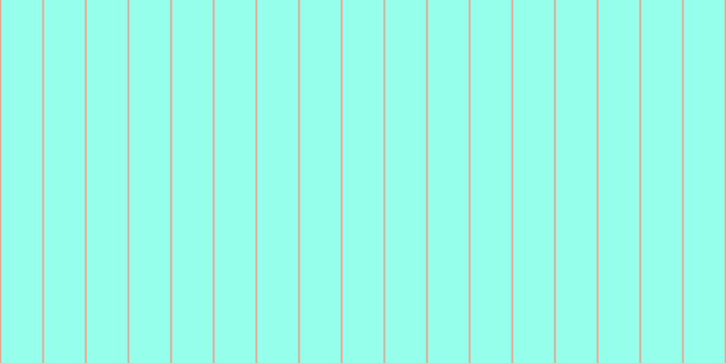 #2fffd9 (50%), #eba393 vertical lines, two pixels wide, forty-five pixels apart