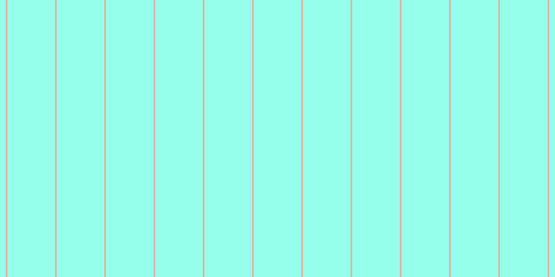 #2fffd9 (50%), #eba393 vertical lines, two pixels wide, sixty-nine pixels apart
