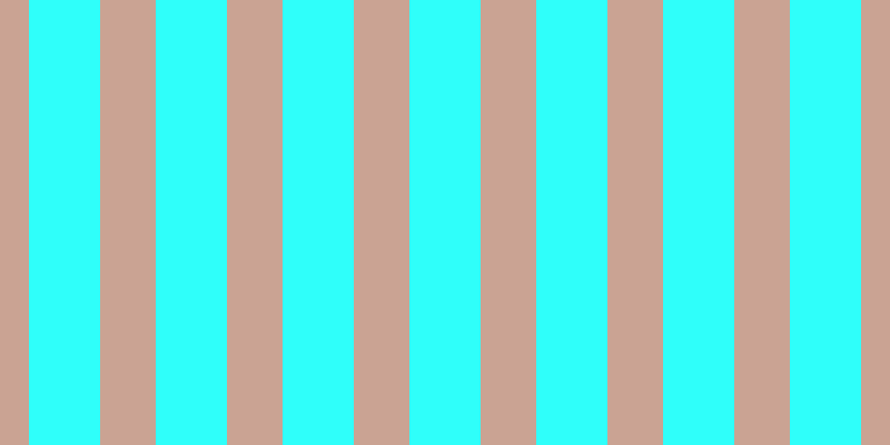 #2ffffa, #caa393 vertical lines, fifty pixels wide, sixty-four pixels apart