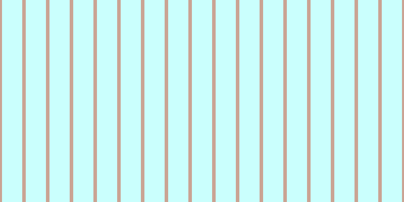 #2ffffa (25%), #caa393 vertical lines, seven pixels wide, forty pixels apart