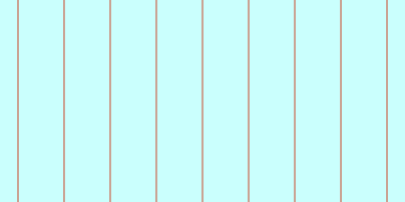 #2ffffa (25%), #caa393 vertical lines, four pixels wide, eighty-seven pixels apart
