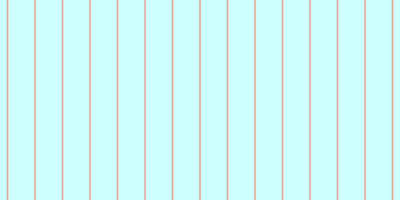 #2ffffa (25%), #eba393 vertical lines, three pixels wide, fifty-two pixels apart