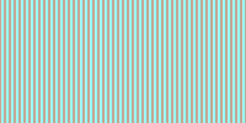 #2ffffa (50%), #caa393 vertical lines, eight pixels wide, eight pixels apart
