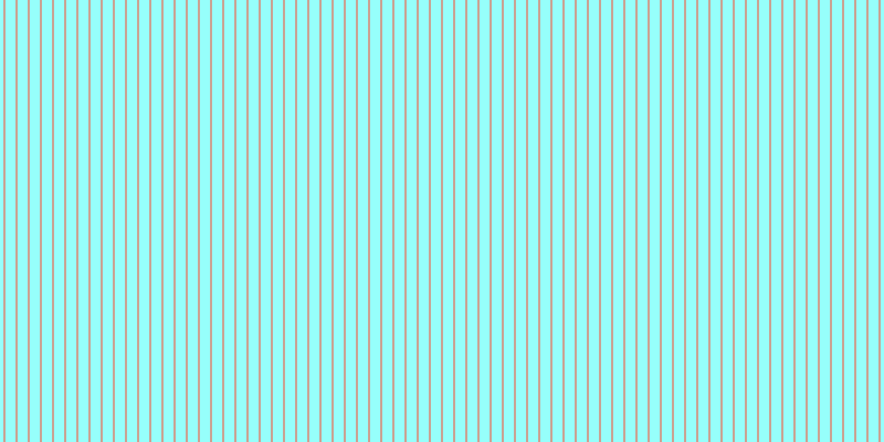 #2ffffa (50%), #caa393 vertical lines, two pixels wide, nine pixels apart