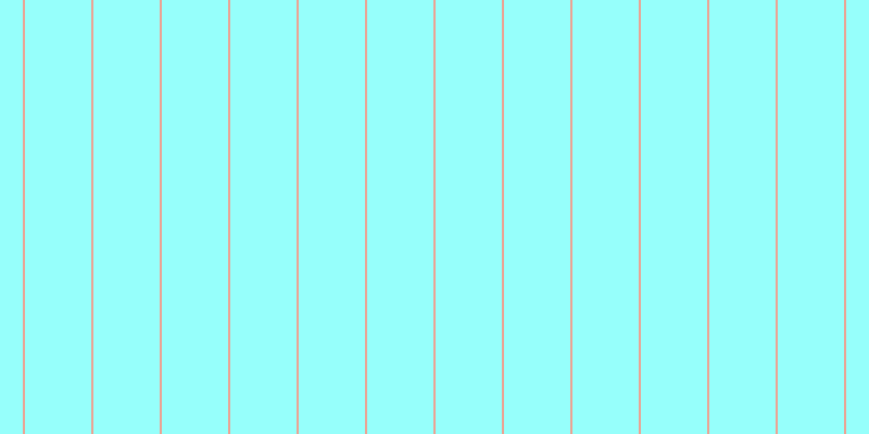 #2ffffa (50%), #eba393 vertical lines, two pixels wide, sixty-one pixels apart