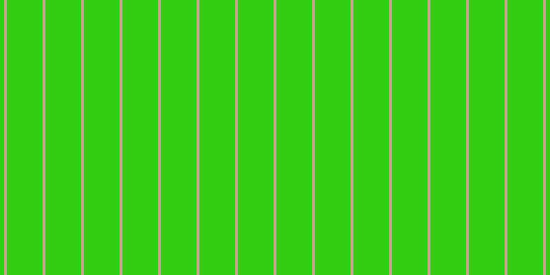 #32cd11, #caa393 vertical lines, four pixels wide, fifty-two pixels apart
