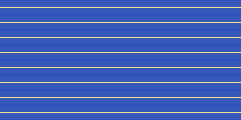 #3758bb, #dbd393 horizontal lines, two pixels wide, twenty-three pixels apart