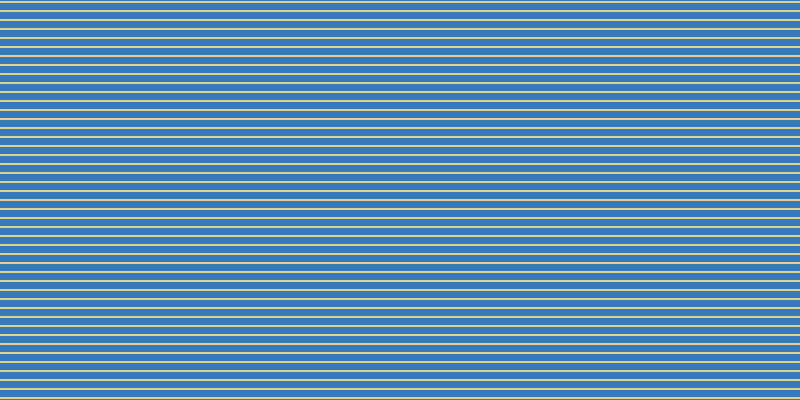 #3779bb, #dbd393 horizontal lines, two pixels wide, seven pixels apart