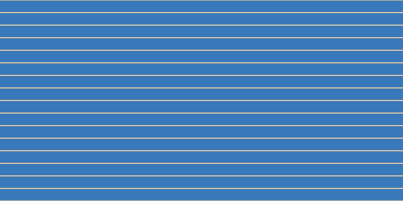 #3779bb, #fcd393 horizontal lines, two pixels wide, twenty-three pixels apart